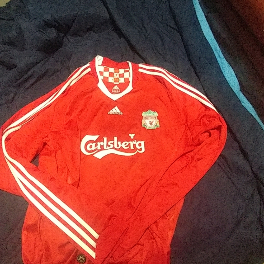 Adidas long sleeve liverpool Soccer jersey